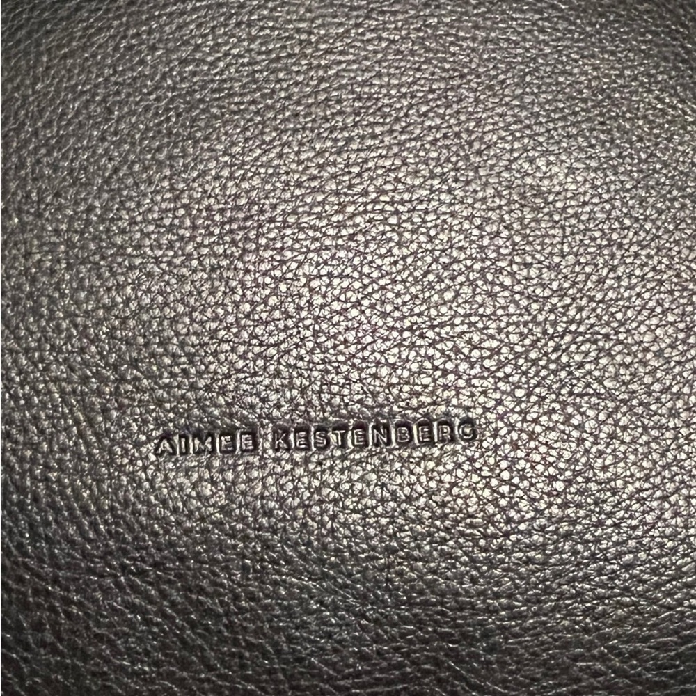 Aimee Kestenberg Elegant Black Leather Shoulder Bag - Picture 2 of 12